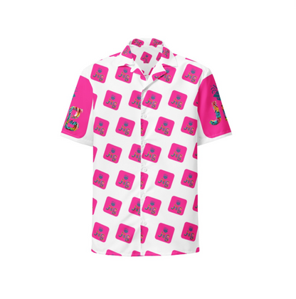 Jig's Unisex All-Over Print Button Shirt